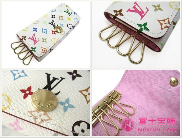 (LOUIS VUITTON)ルイヴィトンコピー ヴィトン マルチカラー4連キーケース ミュルティクレ4 M93731